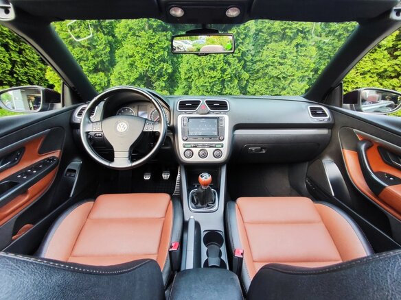 2007 Volkswagen Eos I, чёрный, 999900 рублей - вид 4