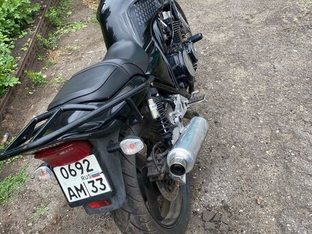 1996 Honda CB 400 Super Four, чёрный, 320000 рублей, вид 1