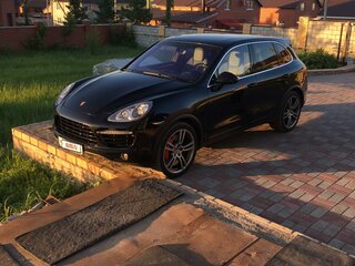 2011 Porsche Cayenne Turbo II (958), чёрный, 2500000 рублей, вид 3