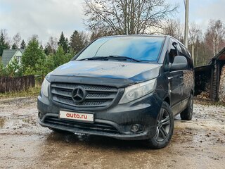 2007 Mercedes-Benz Vito 111 CDI L2 II (W639), чёрный, 1450000 рублей, вид 1