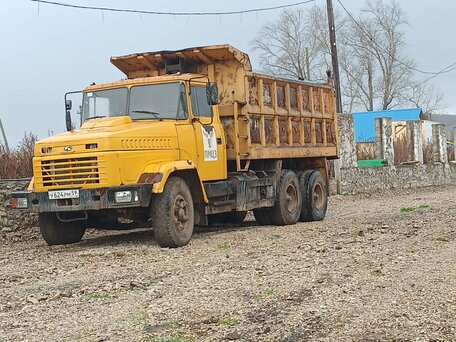 2006 КрАЗ 6505, жёлтый, 1000000 рублей, вид 1