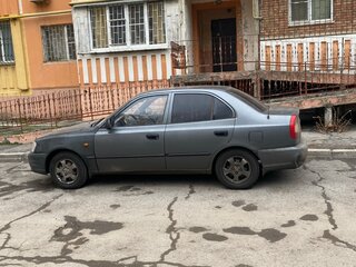 2004 Hyundai Accent ТагАЗ II, серый, 290000 рублей, вид 4