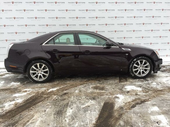 2008 Cadillac CTS II, фиолетовый - вид 3