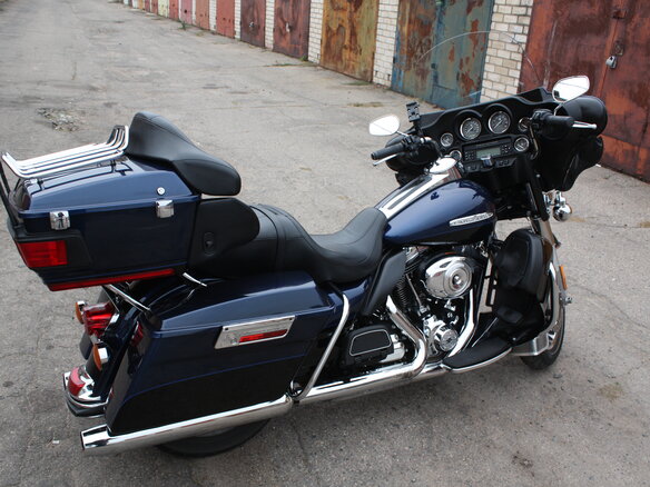 2012 Harley-Davidson Electra Glide, синий, 1127509 рублей - вид 11