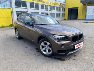 2013 BMW X1 20i I (E84) Рестайлинг, коричневый, 1490000 рублей, вид 4