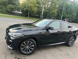 2020 BMW X6 40i III (G06), чёрный, 6400000 рублей, вид 5