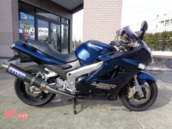 2005 Kawasaki ZZR 1200, синий, 460000 рублей