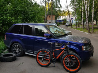2010 Land Rover Range Rover Sport I Рестайлинг, синий, 1550000 рублей, вид 3