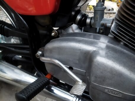 1974 Jawa 350/634, красный, 250000 рублей, вид 1