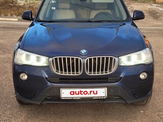 2016 BMW X3 30d xDrive II (F25) Рестайлинг, синий, 2950000 рублей, вид 2