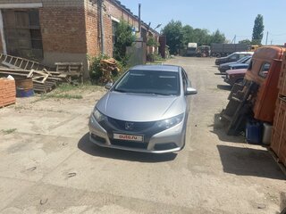 2012 Honda Civic IX, серебристый, 750000 рублей, вид 5