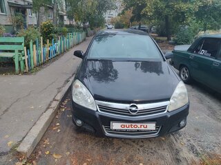 2008 Opel Astra H Рестайлинг, чёрный, 500000 рублей, вид 1
