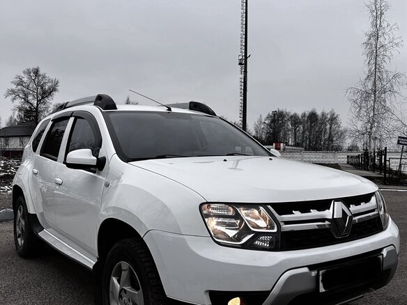 2015 Renault Duster I Рестайлинг, белый, 1780000 рублей - вид 1