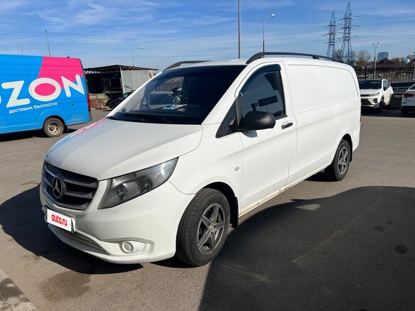 2014 Mercedes-Benz Vito, белый, 1600000 рублей - вид 2