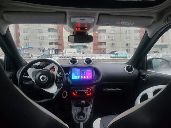 2016 Smart Forfour II, чёрный, 695000 рублей - вид 12