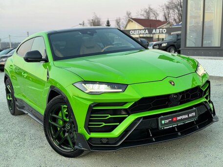 2021 Lamborghini Urus I, зелёный, 25000000 рублей, вид 3