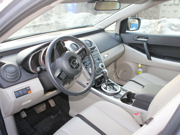2007 Mazda CX-7 I, серебристый - вид 3