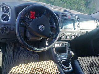 2008 Volkswagen Tiguan I, чёрный, 1150000 рублей, вид 4