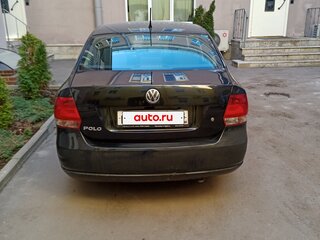 2013 Volkswagen Polo V, чёрный, 796000 рублей, вид 5