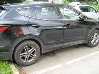 2016 Hyundai Santa Fe III Рестайлинг, чёрный, 2750000 рублей, вид 4