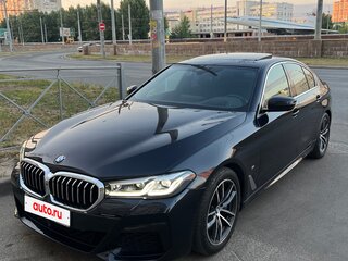 2021 BMW 5 серии 520i VII (G30/G31/G38) Рестайлинг, синий, 4300000 рублей, вид 1