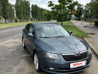 2014 Skoda Superb DSG II Рестайлинг, серый, 910000 рублей, вид 4