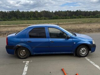 2006 Renault Logan I, синий, 130000 рублей, вид 4