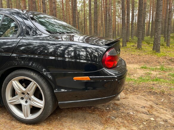 2003 Jaguar S-Type R I, чёрный, 1500000 рублей - вид 5