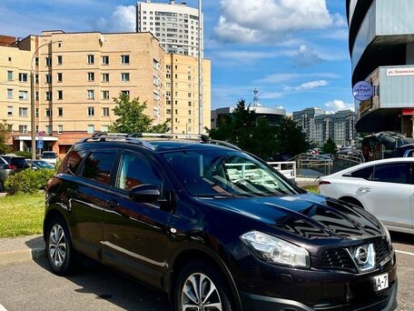2010 Nissan Qashqai+2 I Рестайлинг, фиолетовый, 990000 рублей, вид 2
