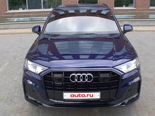 2020 Audi Q7 45 TDI II (4M) Рестайлинг, синий, 7990000 рублей, вид 5