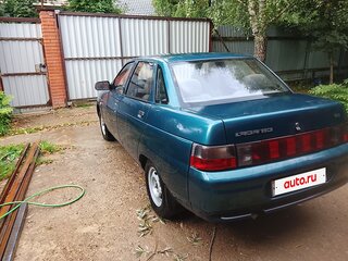 1998 Lada (ВАЗ) 2110, зелёный, 550000 рублей, вид 3