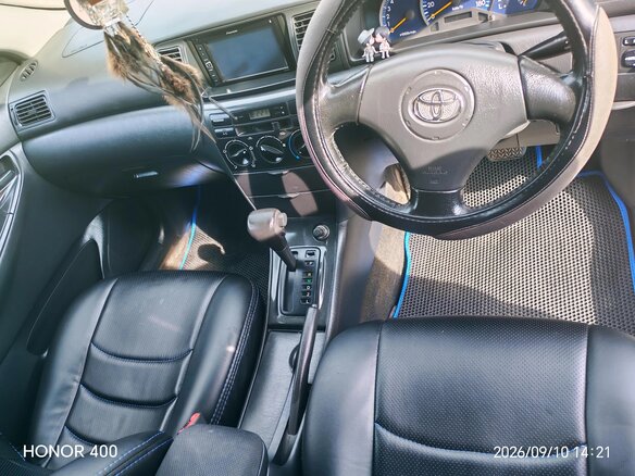 2003 Toyota Corolla Runx IX (E120, E130), серый, 530000 рублей - вид 11