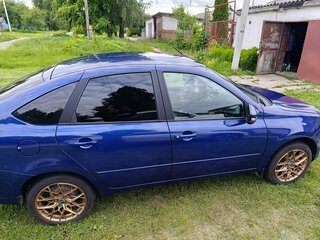 2025 Lada (ВАЗ) Granta I Рестайлинг, синий, 1000000 рублей, вид 4