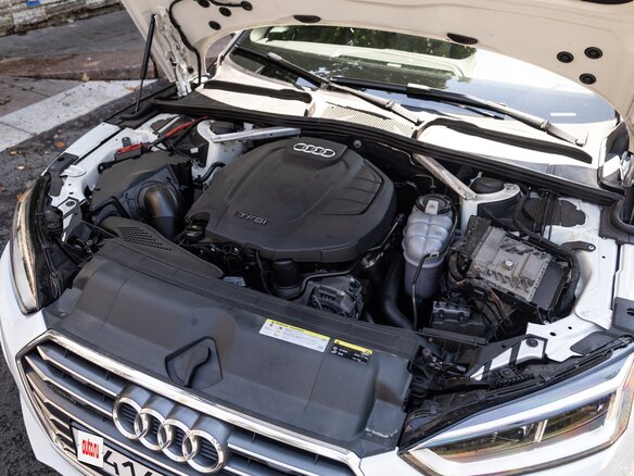 2018 Audi A5 II (F5), белый - вид 34