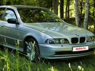 2000 BMW 5 серии 525d IV (E39) Рестайлинг, серебристый, 750000 рублей, вид 5