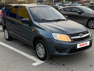 2014 Lada (ВАЗ) Granta I, серый, 360000 рублей, вид 2