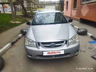 2006 Kia Cerato I, серебристый, 365000 рублей, вид 1