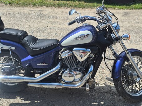 1997 Honda Steed 400, синий, 280000 рублей, вид 2