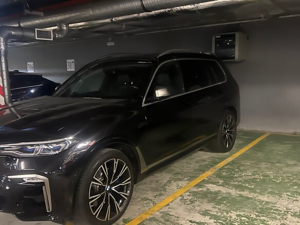 2020 BMW X7 M50d I (G07), чёрный