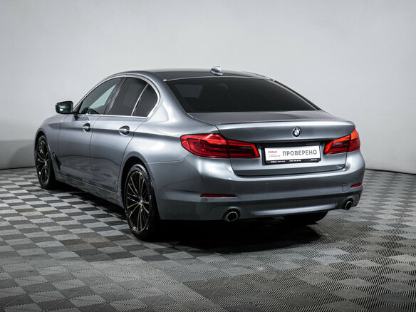 2018 BMW 5 серии 520i VII (G30/G31/G38), серый, 2899000 рублей - вид 6