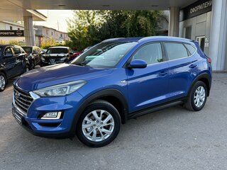 2019 Hyundai Tucson III Рестайлинг, синий, 2250000 рублей, вид 4