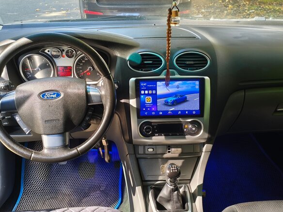 2008 Ford Focus II, голубой, 450000 рублей - вид 6