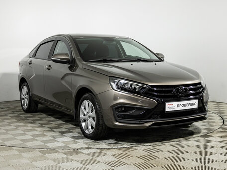 2024 Lada (ВАЗ) Vesta I Рестайлинг (NG), коричневый, 1149700 рублей, вид 3