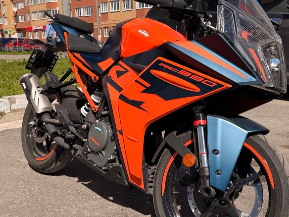 2022 KTM RC 390, синий, 480000 рублей - вид 22
