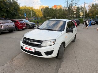 2016 Lada (ВАЗ) Granta I, белый, 410000 рублей, вид 1