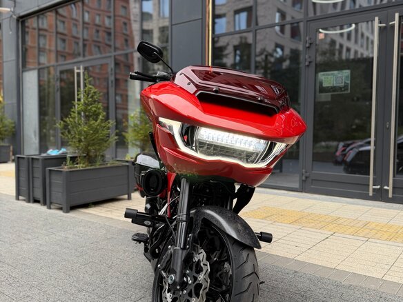 2026 Harley-Davidson CVO Road Glide ST, оранжевый, 6500000 рублей - вид 8