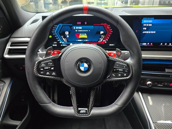 2025 BMW M3 Competition Package VI (G80) Рестайлинг, жёлтый - вид 14