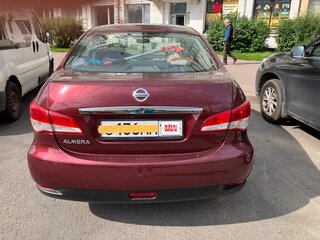 2014 Nissan Almera III (G15), красный, 650000 рублей, вид 4
