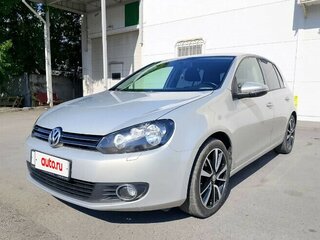 2012 Volkswagen Golf VI, серебристый, 930000 рублей, вид 1