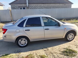 2016 Lada (ВАЗ) Granta I, серебристый, 453000 рублей, вид 4